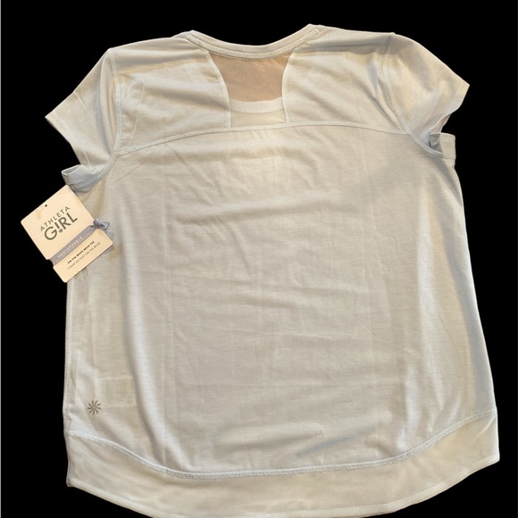 NWT Athleta Girl On The Move Mesh Tee - Picture 2 of 9